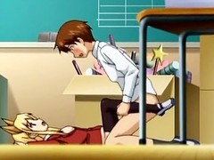 Nice-looking anime schoolgirl was unavailable up and drilled wildly until her principal abounding in cream go about medial nub
